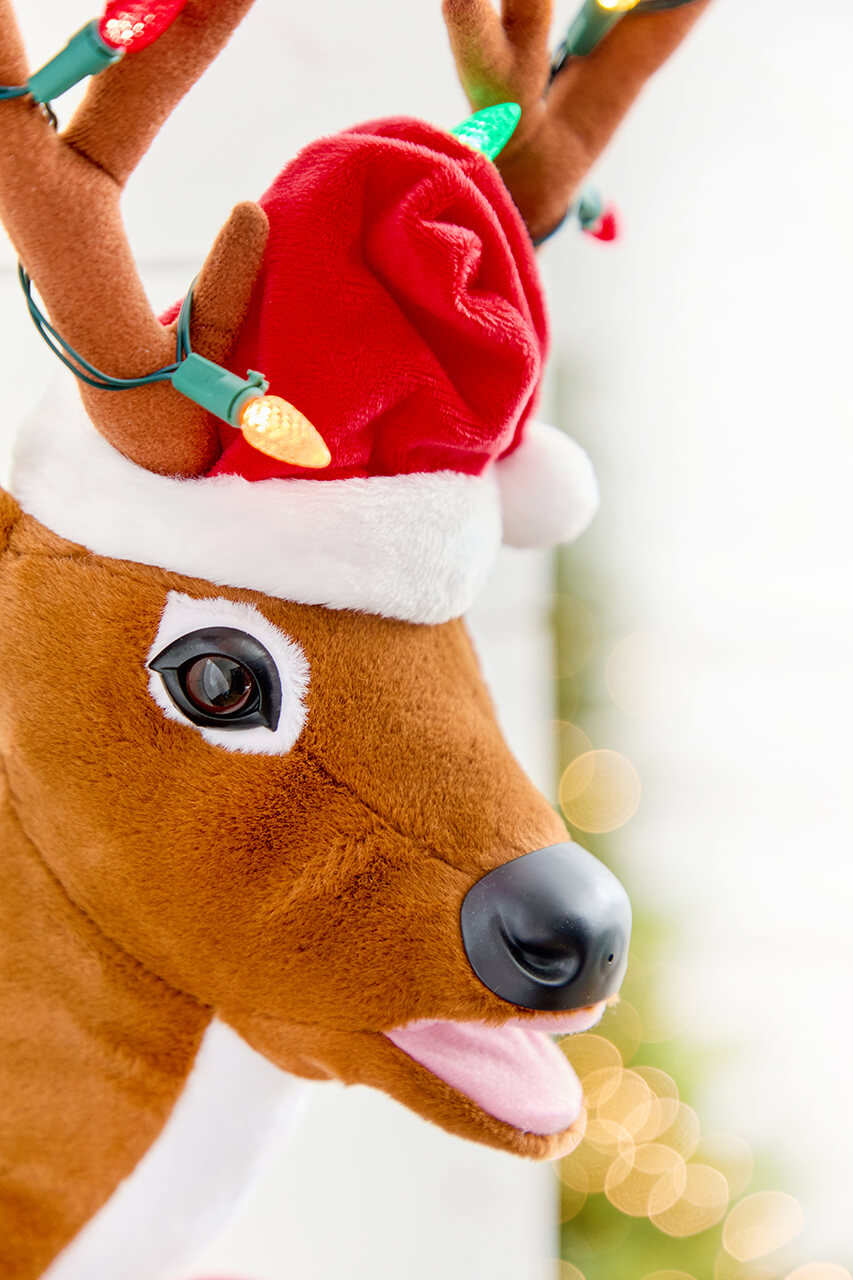 17" Mr. Christmas Animated Singing Reindeer