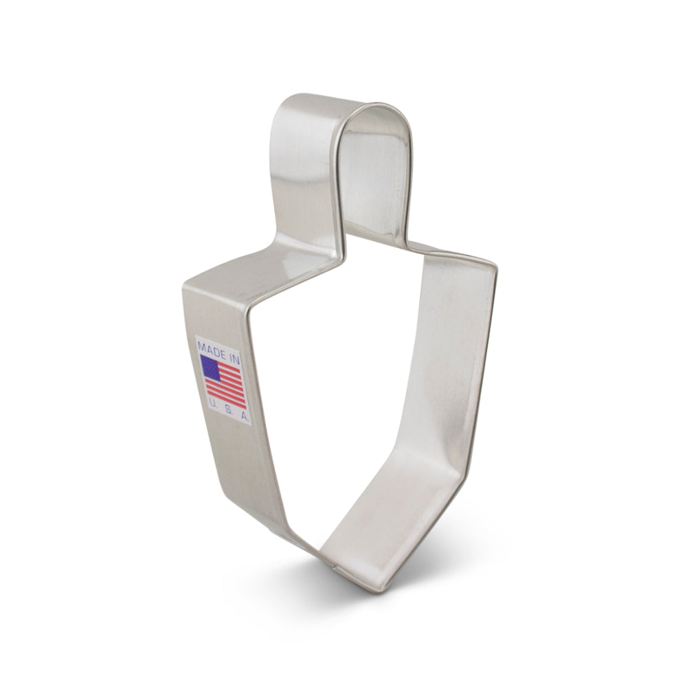 Ann Clark Dreidel Cutter, 4" x 1" x 3 3/8"