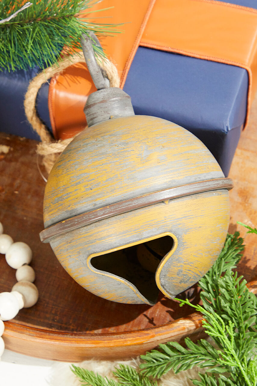 10" x 7" Metal Jingle Ornament