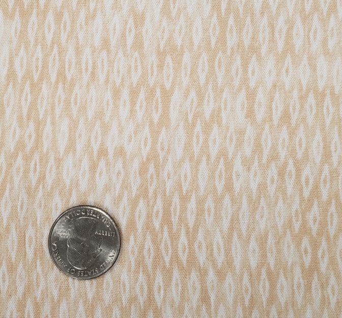 Rayon Crinkle 1D1375 100 Percent Rayon Fabric - Apricot Crinkle Texture, 50/52" Width