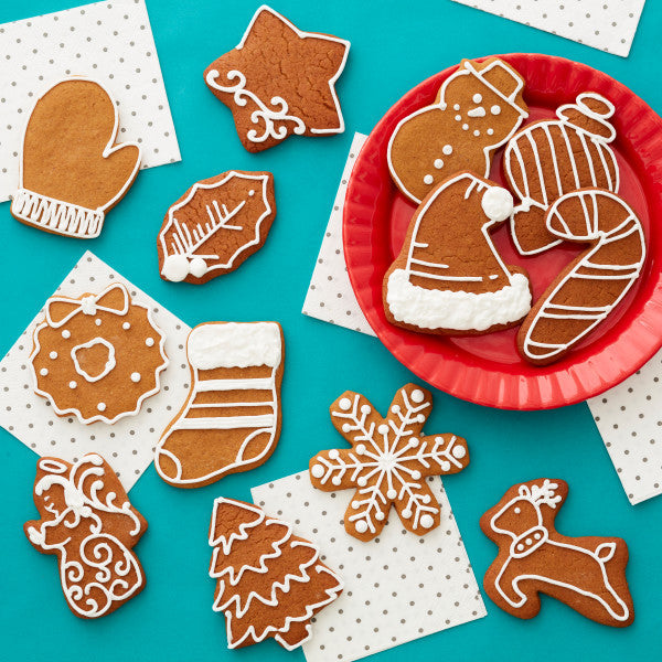 Wilton Christmas Cookie Cutters, 18-Piece Metal Set
