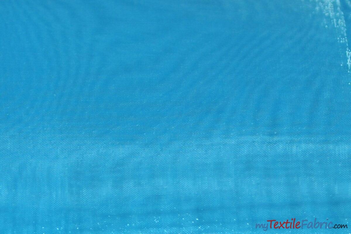 Mirror Organza Polyester Fabric - Sheer, Soft And Smooth, 58/60" Width (Continuous Yards & By Bolt)