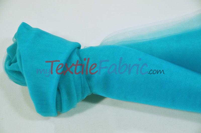 Bridal Tulle Illusion Nylon Tulle Fabric - Sheer Soft Bridal Veil, 108" Width (50 Yard Bolt)