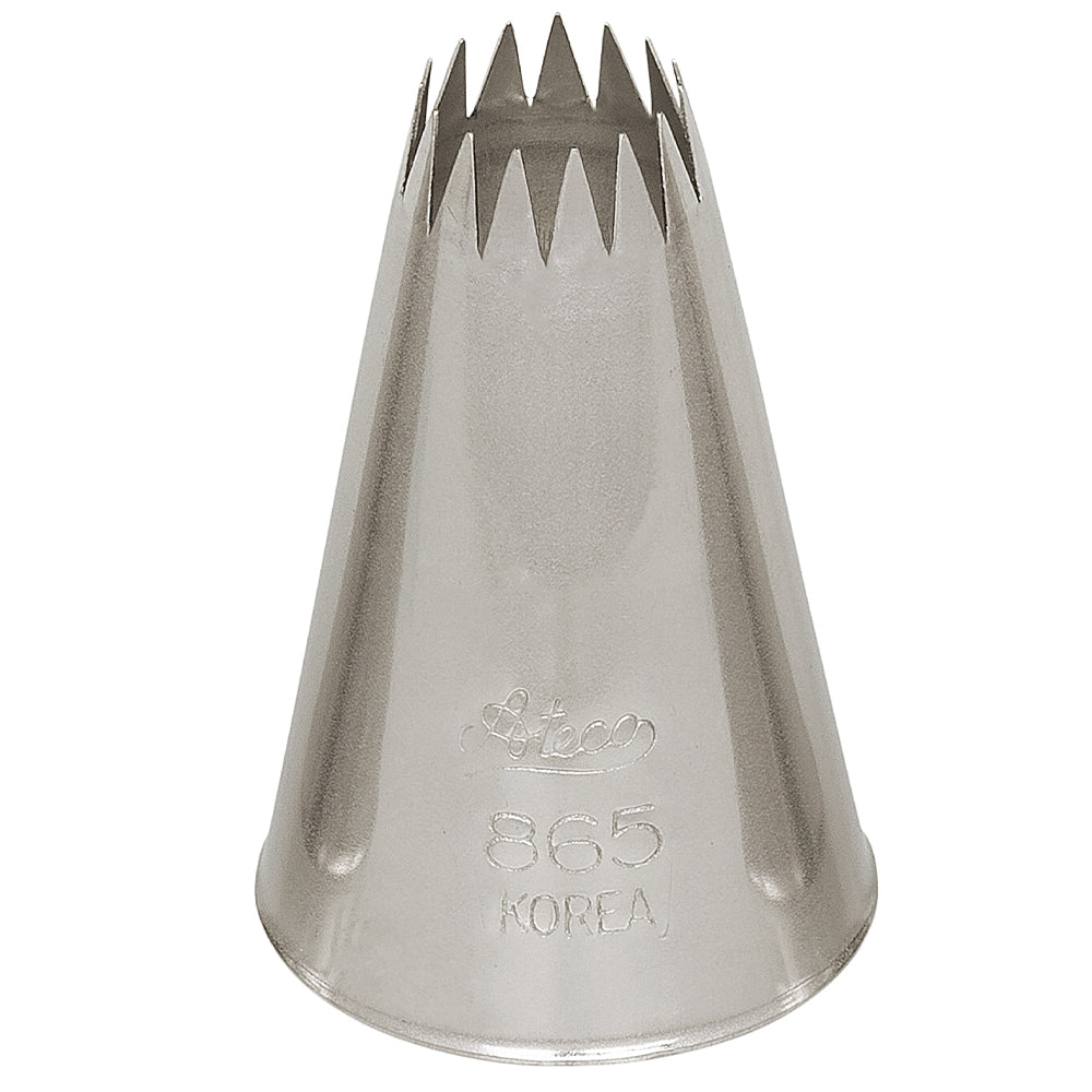 Ateco Pastry Tip French Star # 865