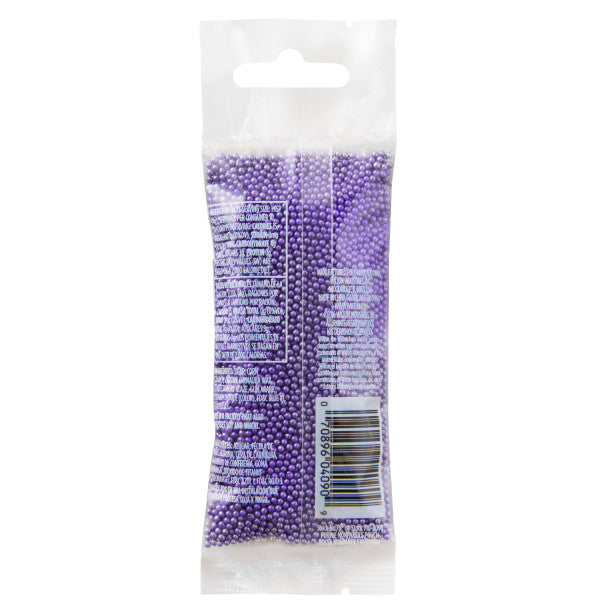 Wilton Purple Nonpareils Sprinkles Pouch – 1.4 oz.