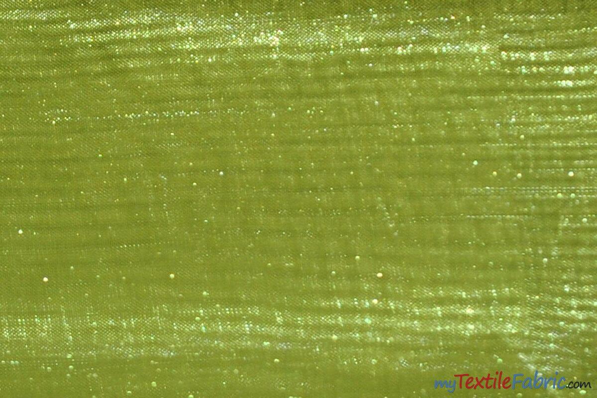 Mirror Organza Polyester Fabric - Sheer, Soft And Smooth, 58/60" Width (Continuous Yards & By Bolt)