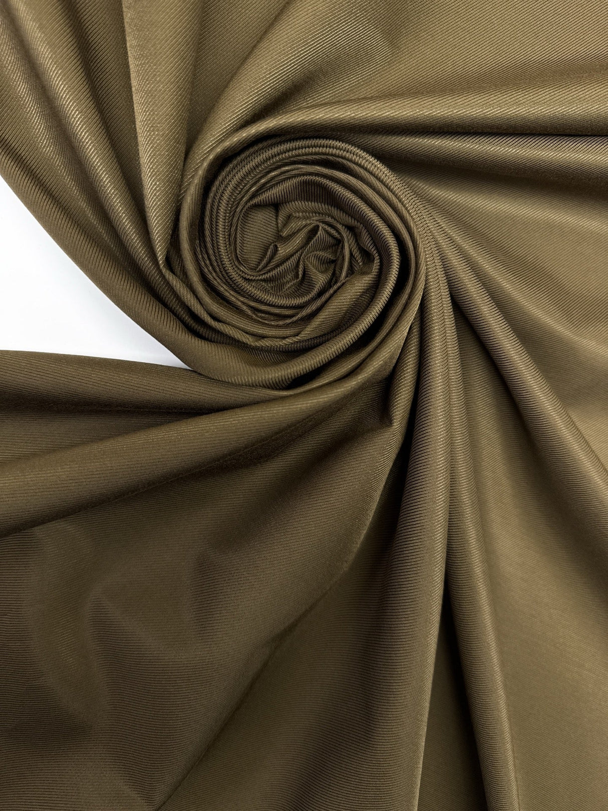 Viscose Cotton Twill Brown Green