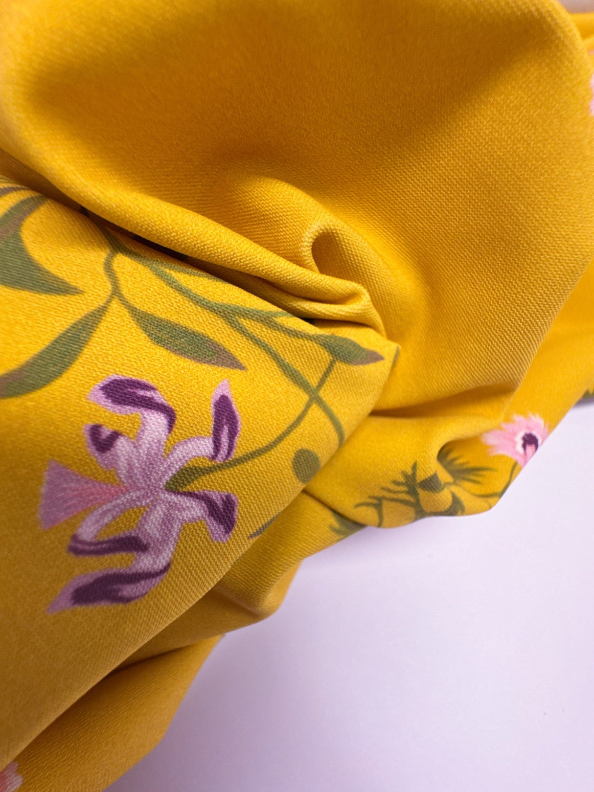 Polyamide Elastane Floral Knit