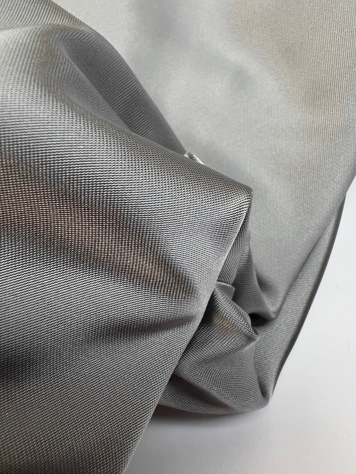 Gray Sateen Fabric