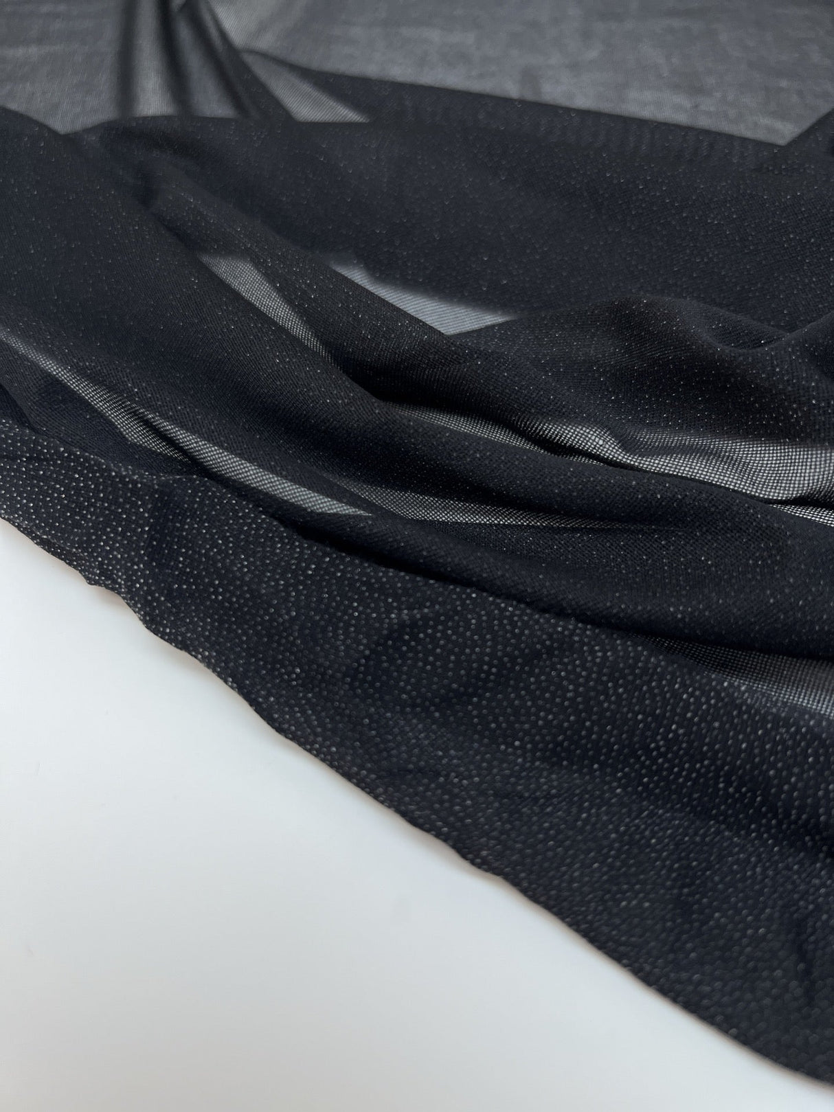 Black Stretch Polyamide Interlining