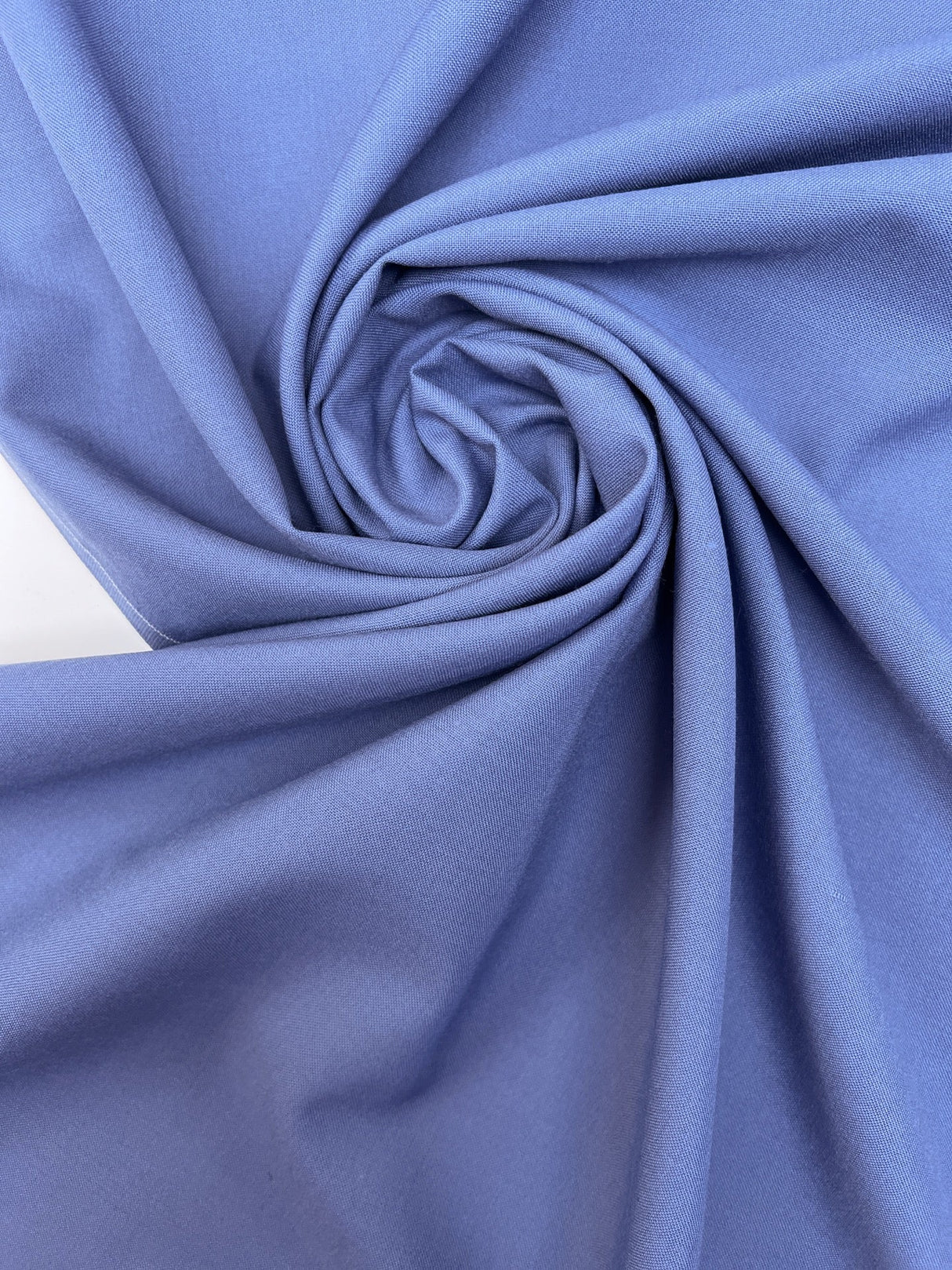 Blue Wool Suit Fabric