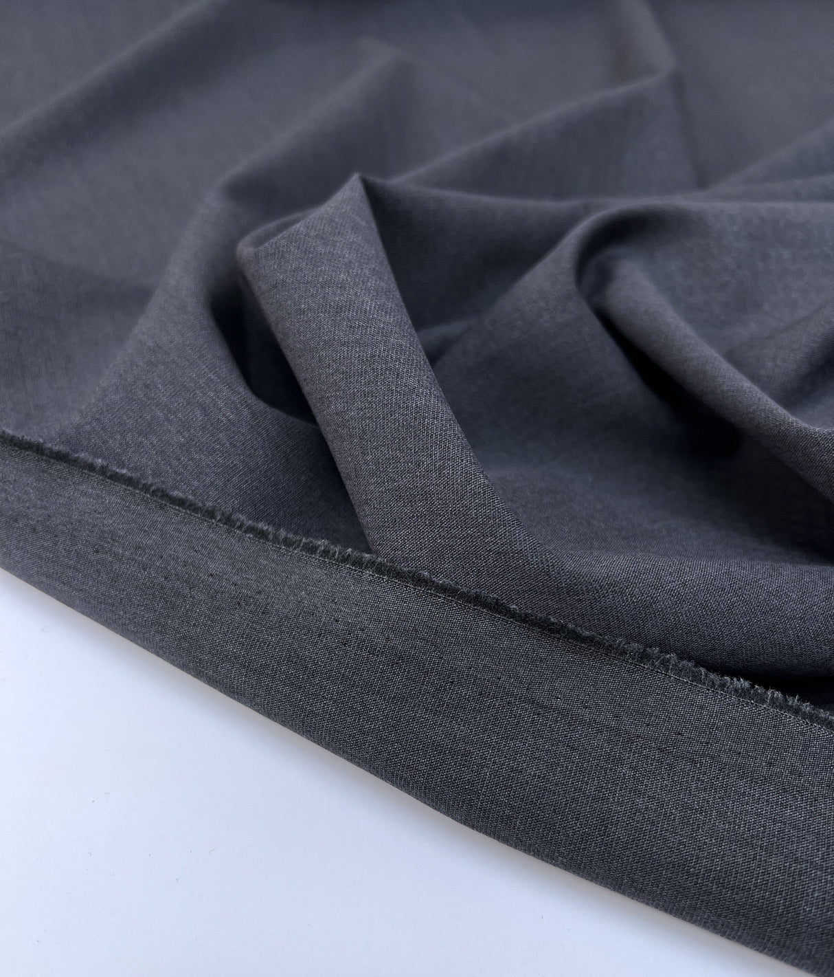 Italian Melange Suiting Fabric Shades Of Gray