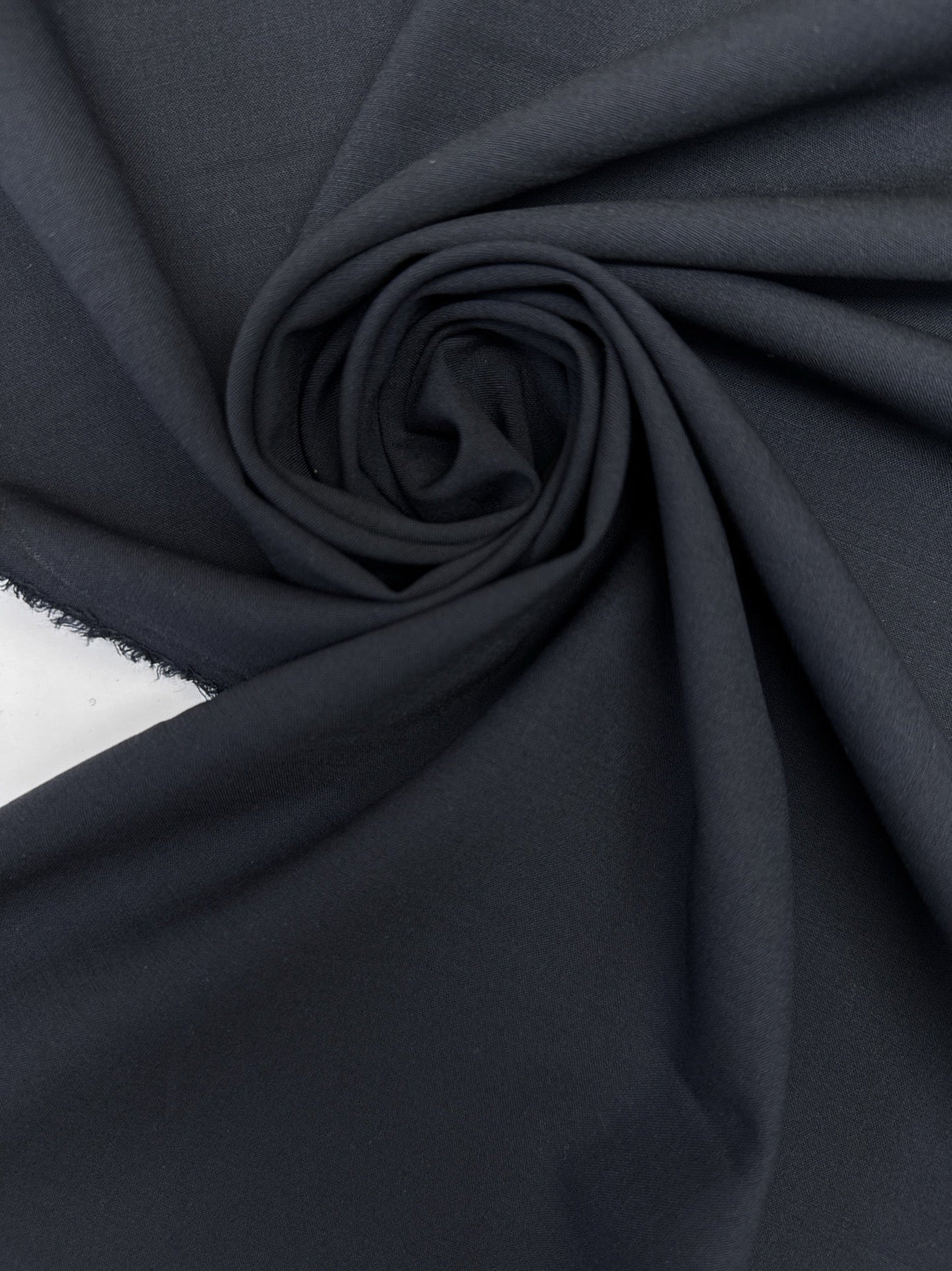 Wool Blend Fabric Black Purple
