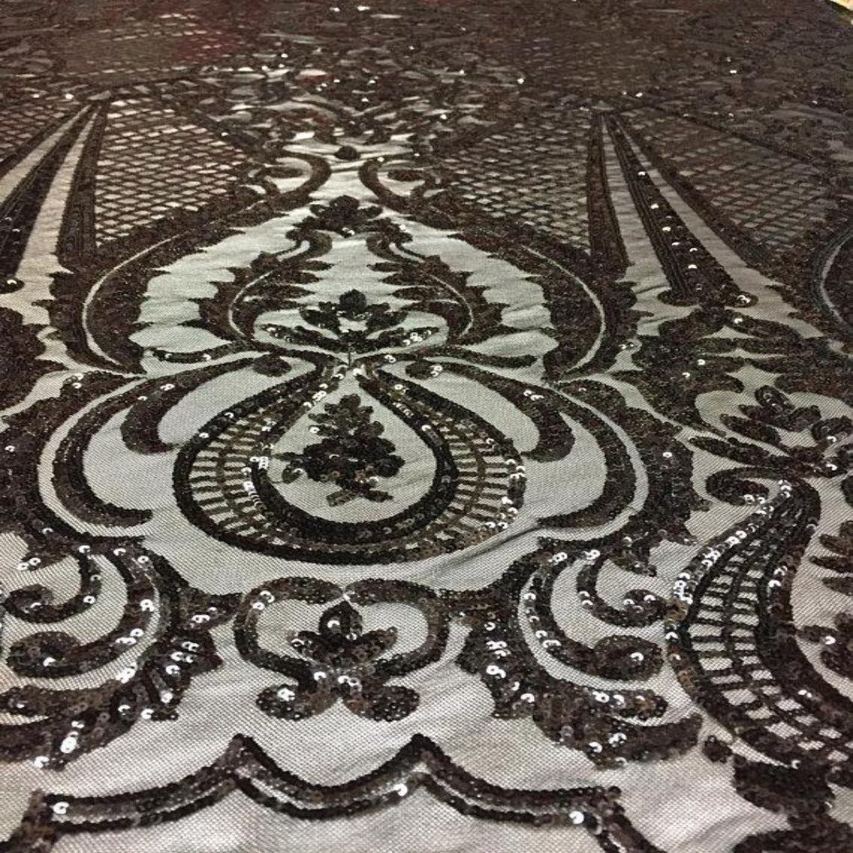 Stretch Sequins Fabric Chantal Deluxe