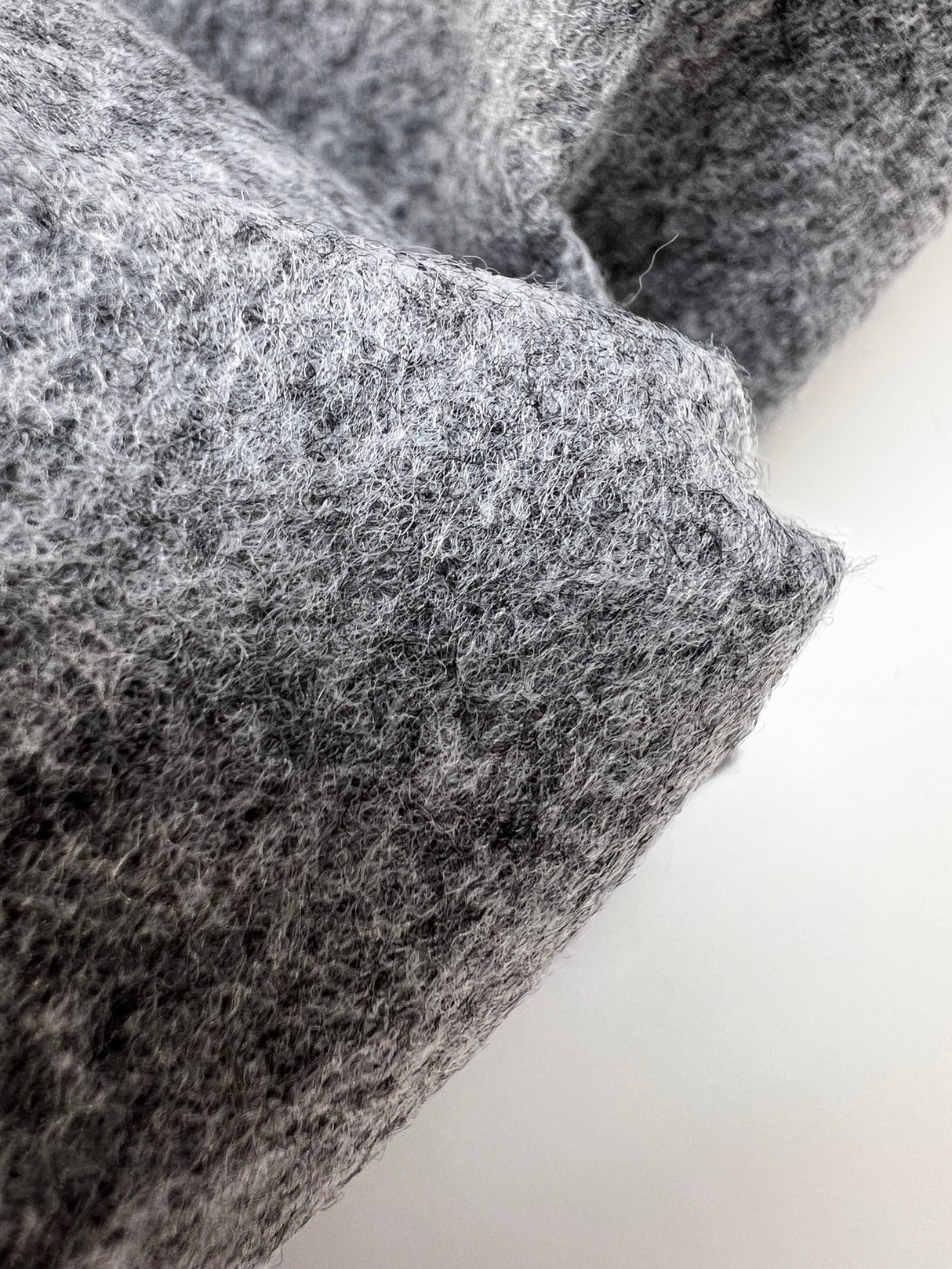 Viscose Melange Gray Fabric