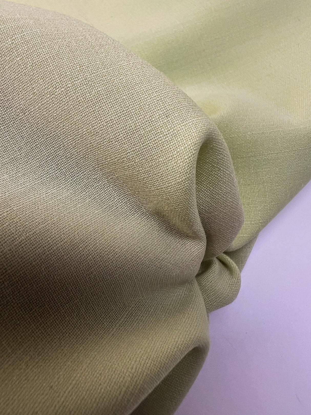 Green Wool Stretch Fabric