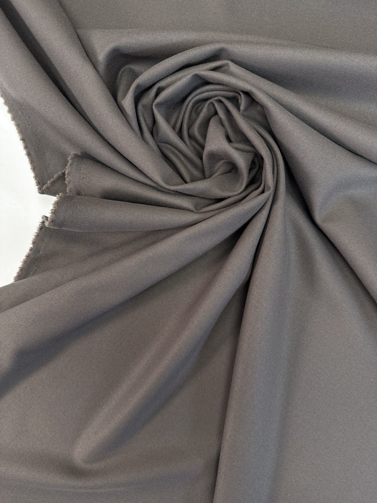 Polyester Viscose Stretch Knit Gray