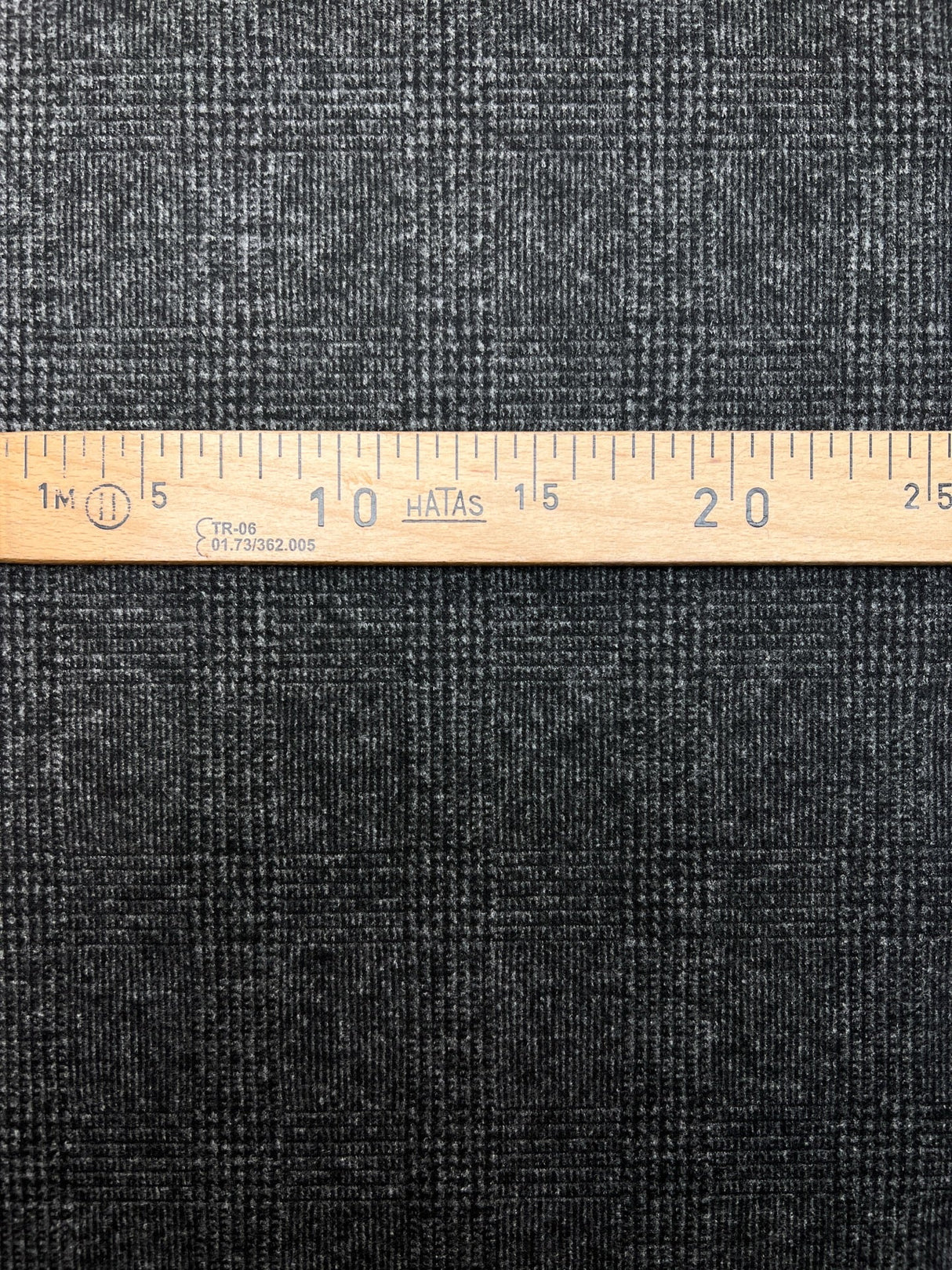 Wool Knit Striped Fabric