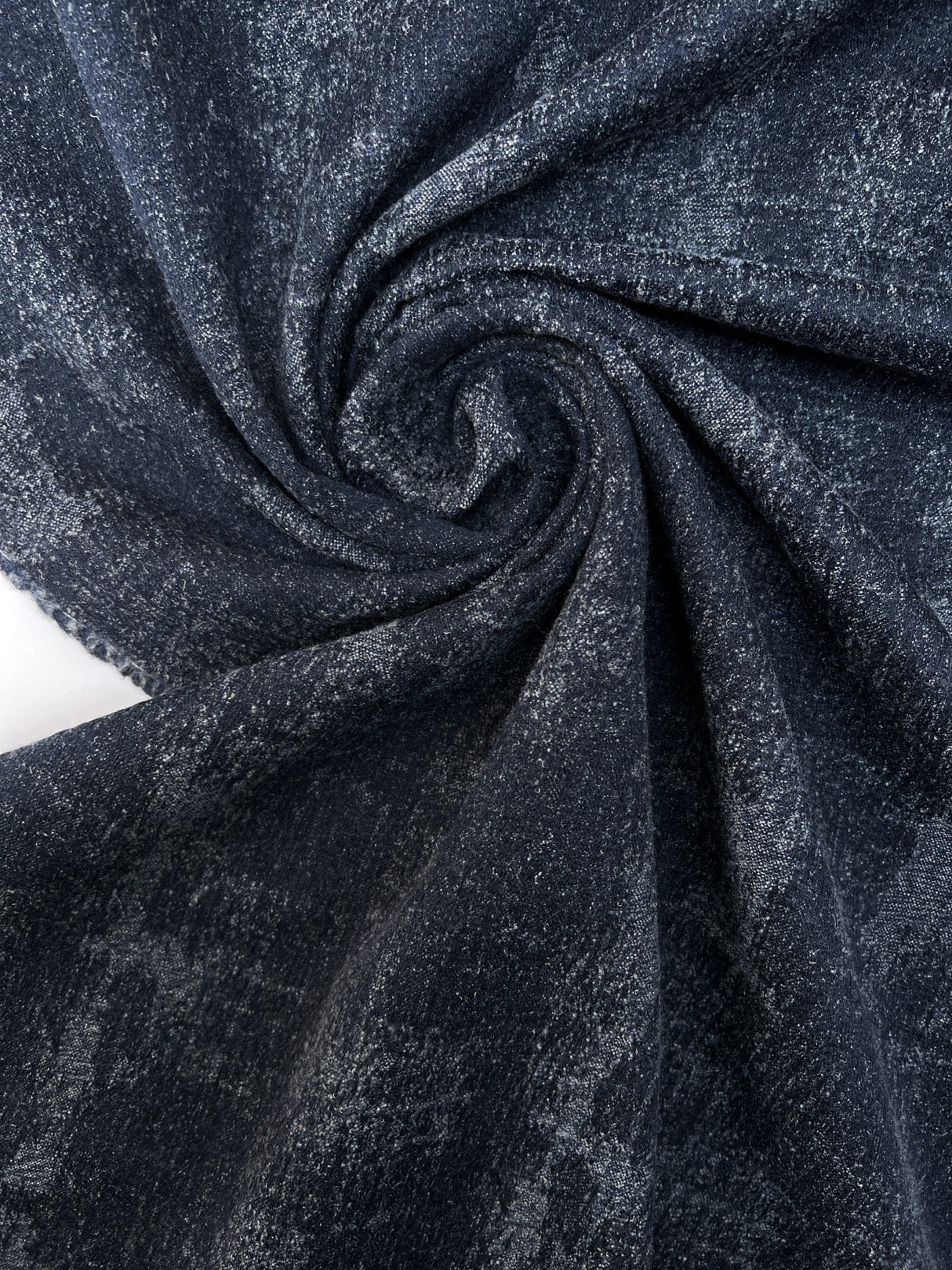 Virgin Wool Checked Coat Fabric