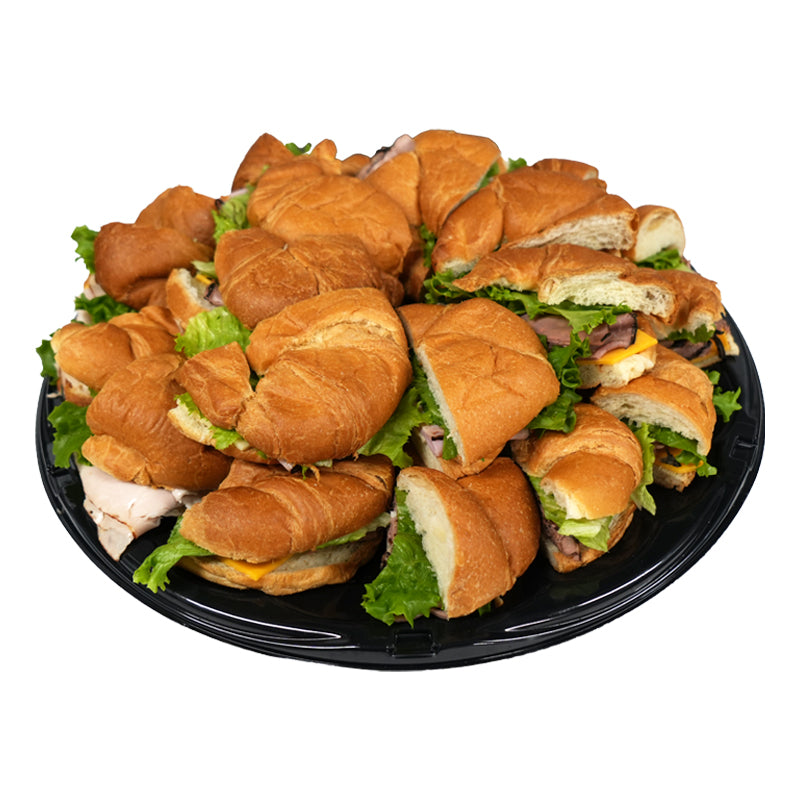 Croissant Sandwich Tray, 18 inch (18 inches)