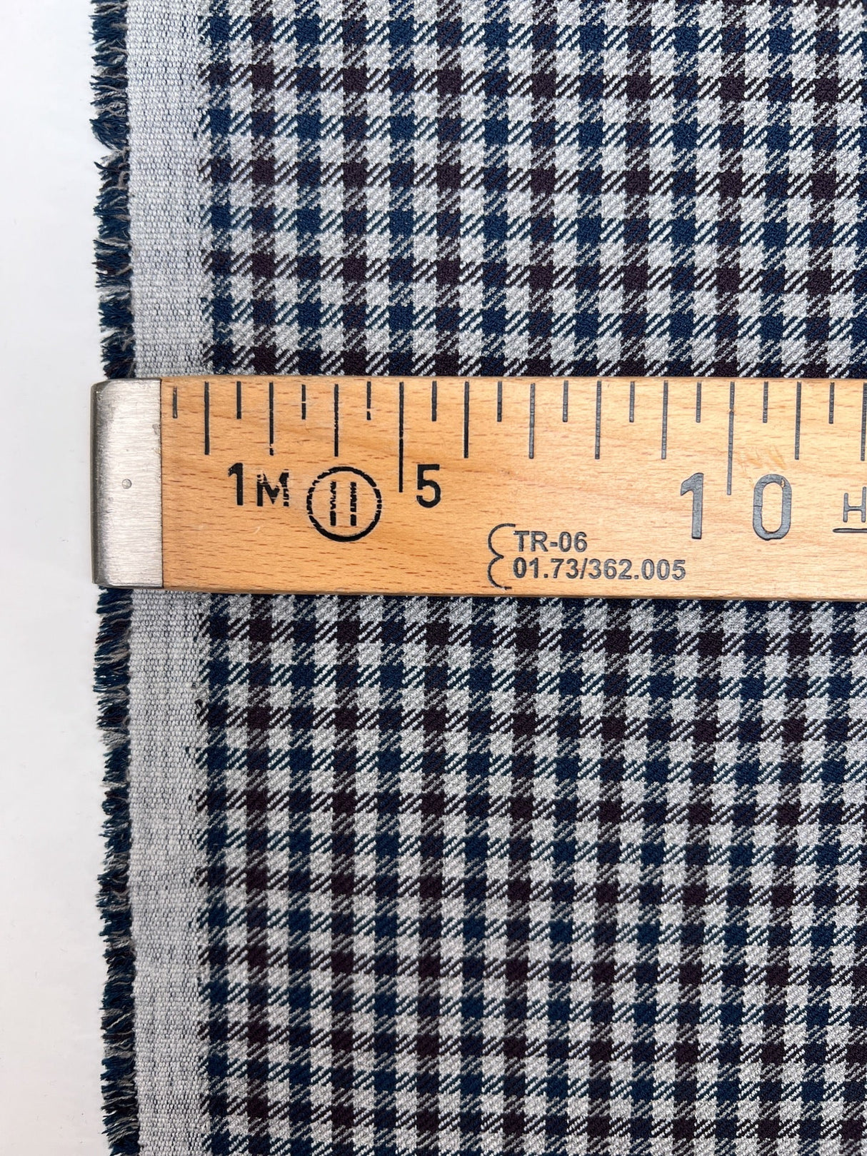 Polyester Blend Bonded Checked Knit
