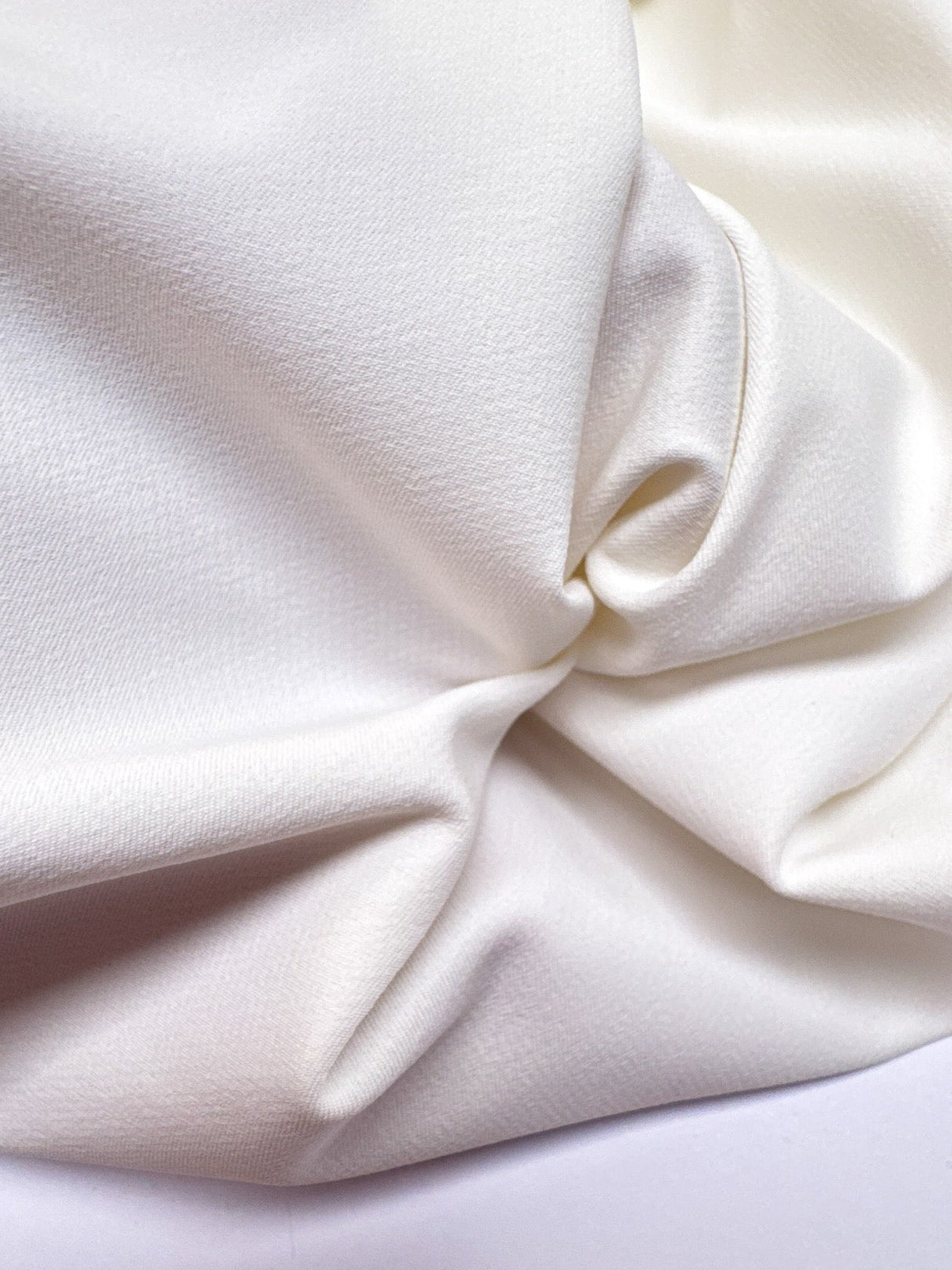 White Polyamide Elastane Combined Weave