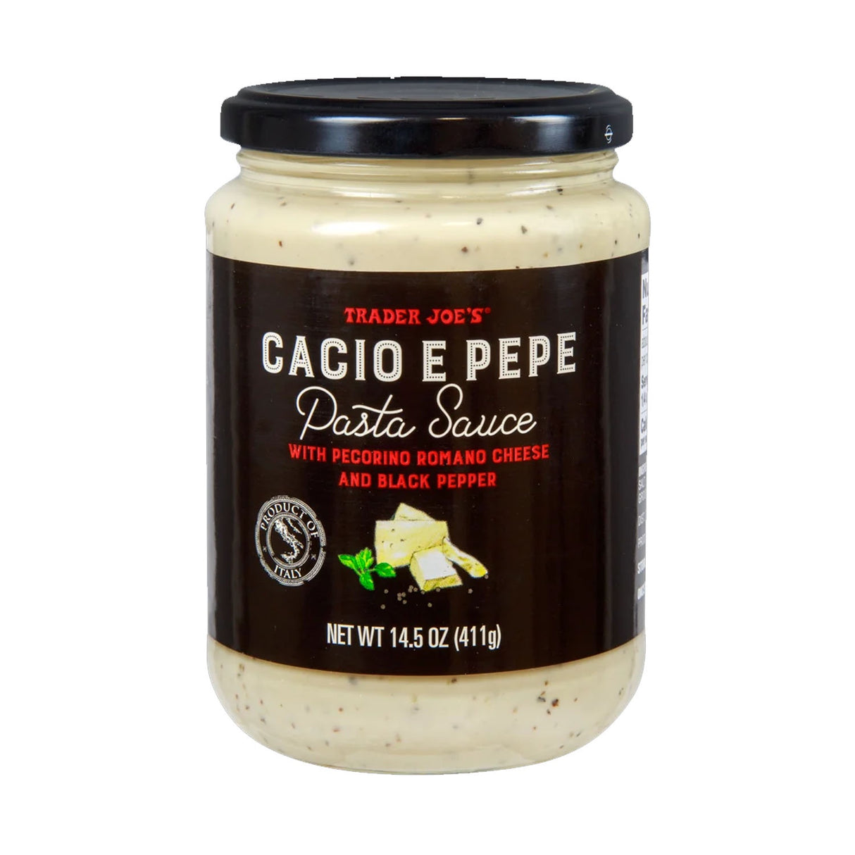 Trader Joe’s Cacio E Pepe Pasta Sauce 14.5 Oz