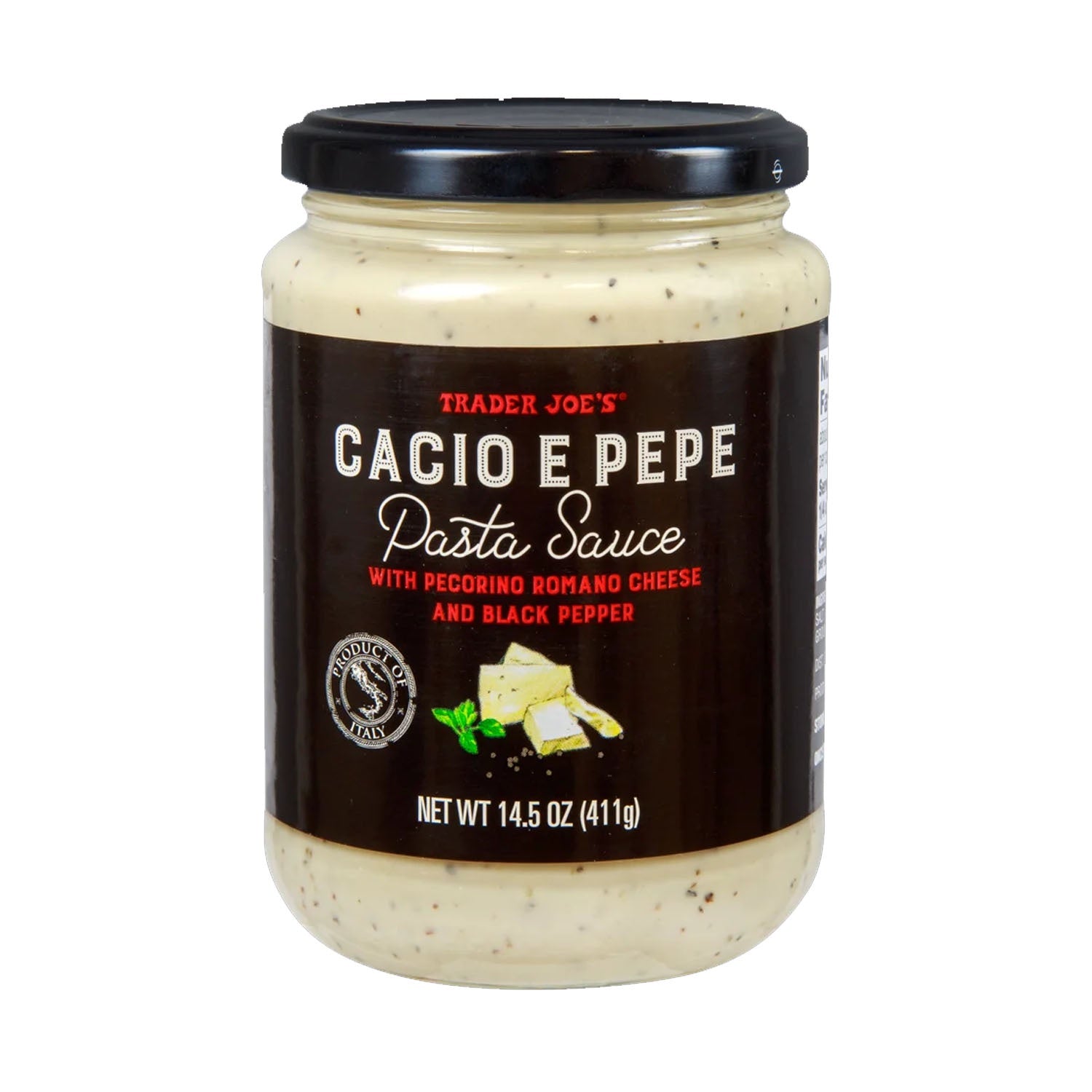 Trader Joe’s Cacio E Pepe Pasta Sauce 14.5 Oz