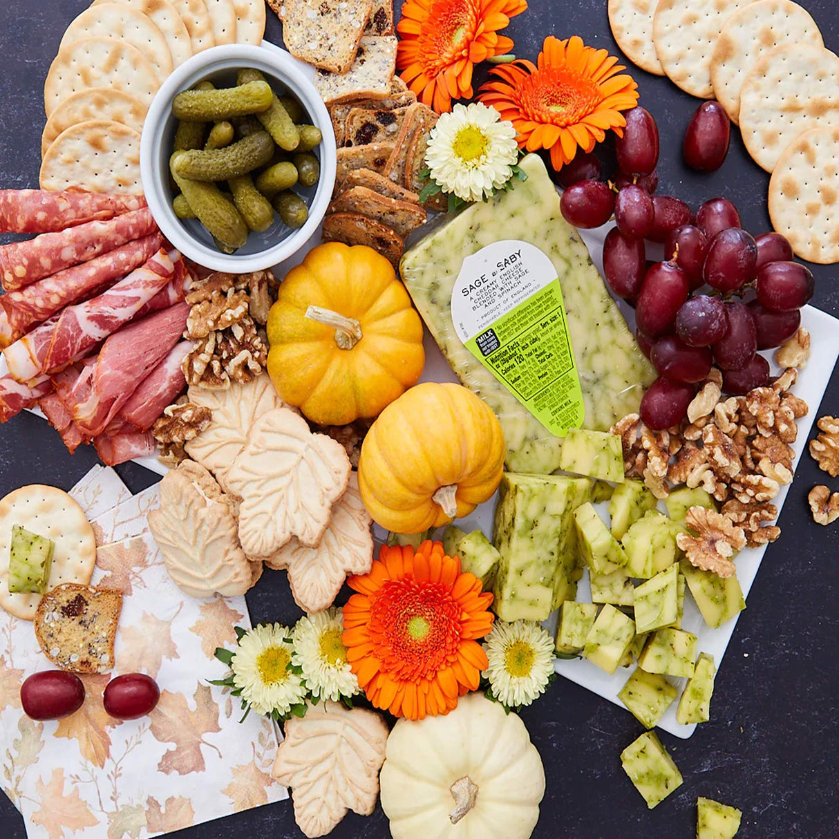 Sage Derby Cheese – Herb Infused English Cheese