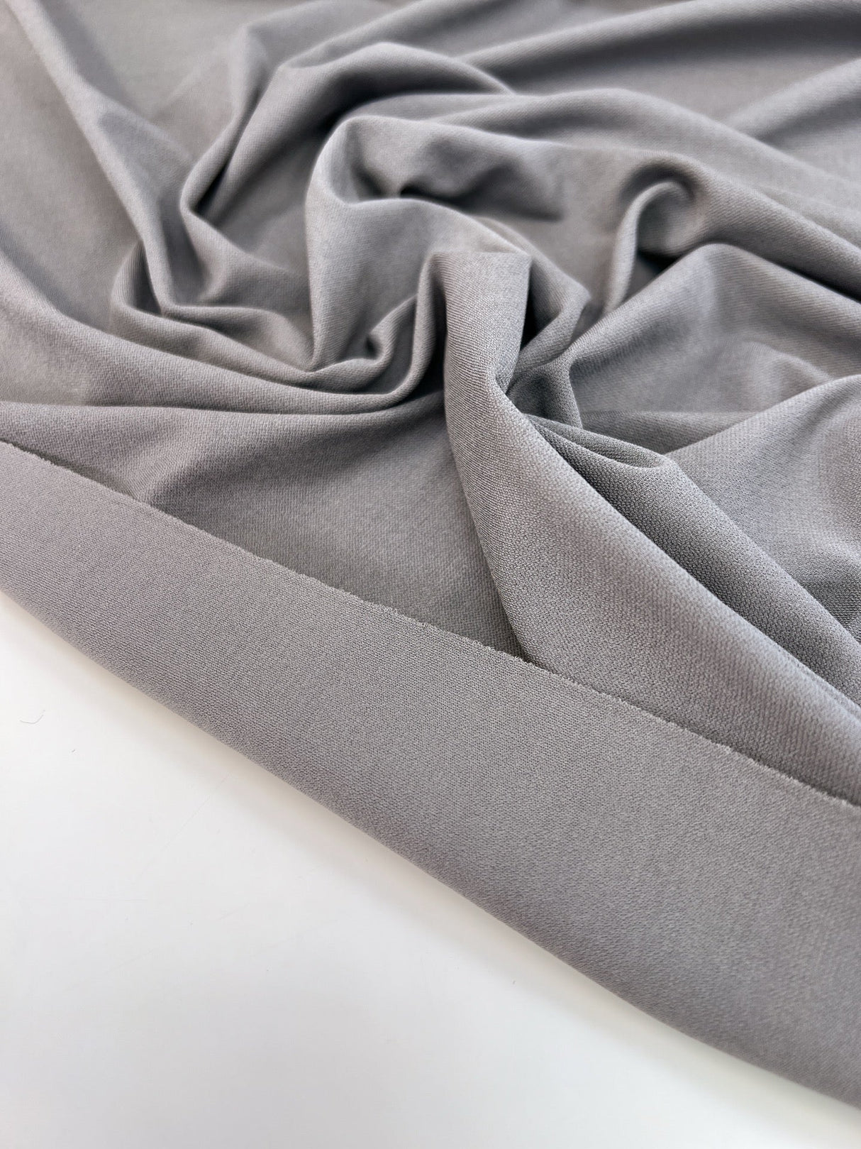 Cotton Elastane French Knit Gray