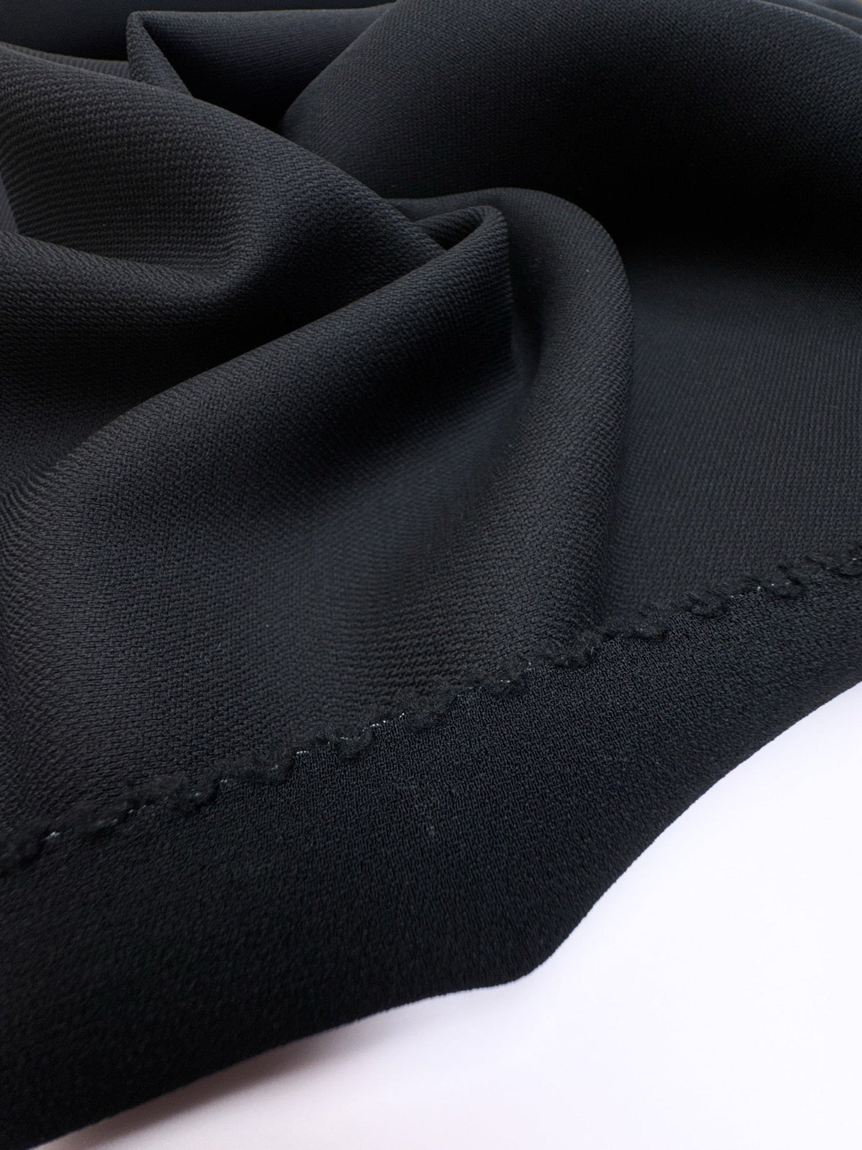Black Bonded Acetate Polyester Viscose Woven