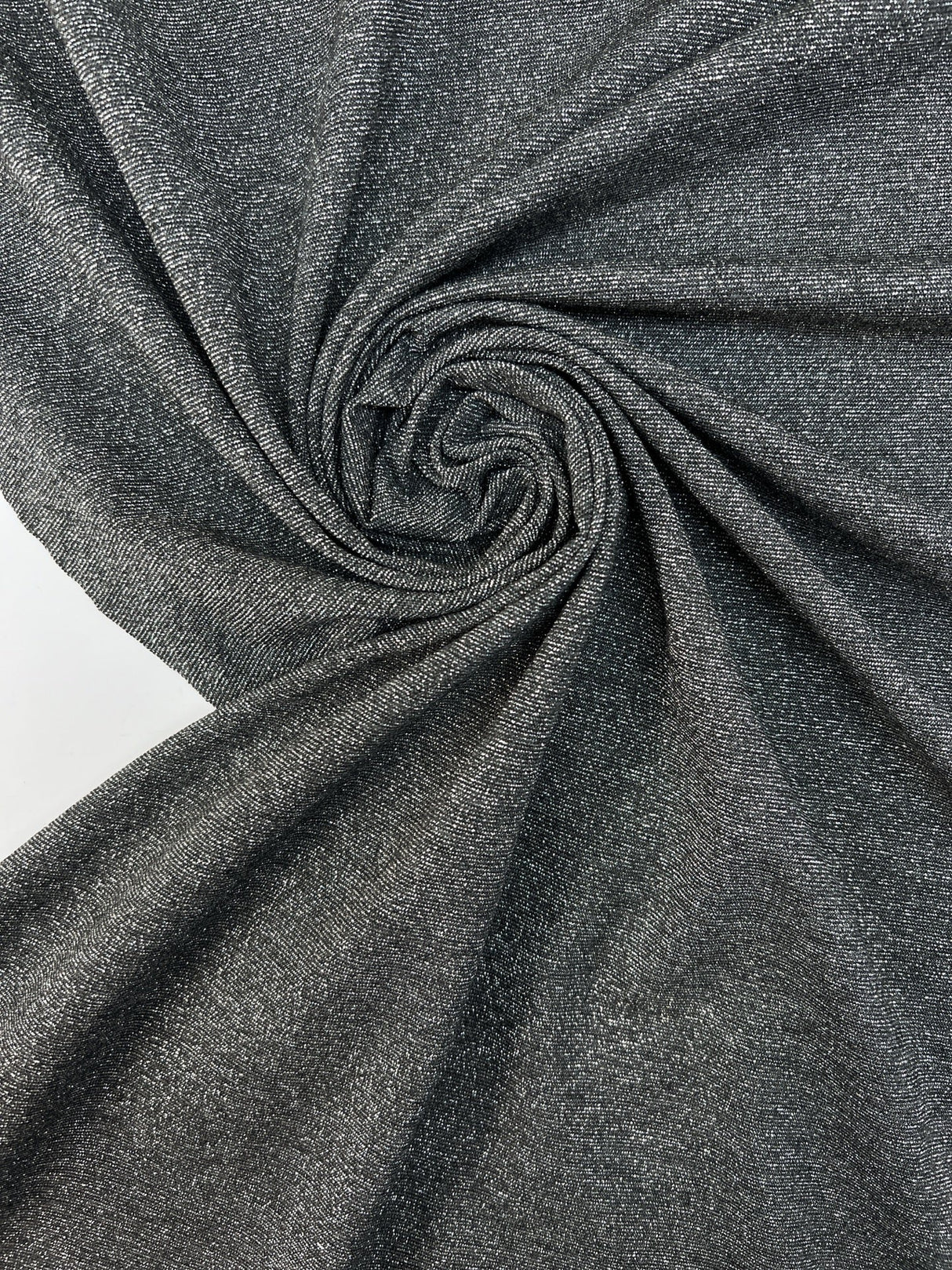 Viscose Lurex Knit Silver