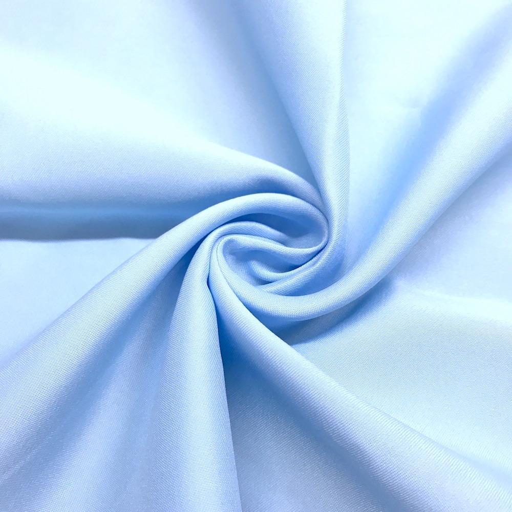 Baby Blue Matte Satin Peau De Soie Duchess Satin Fabric - Baby Blue, Bridesmaid Dress, 58/60" Wide