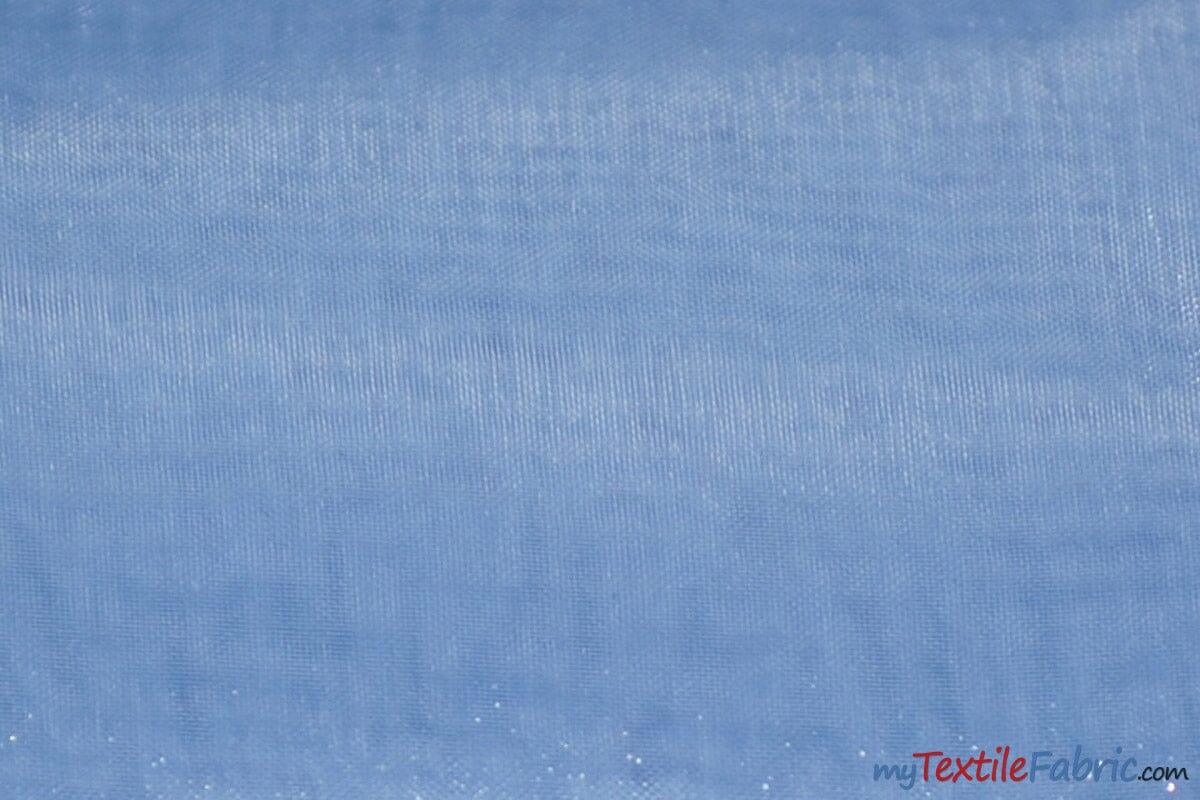 Mirror Organza Polyester Fabric - Sheer, Soft And Smooth, 58/60" Width (Continuous Yards & By Bolt)