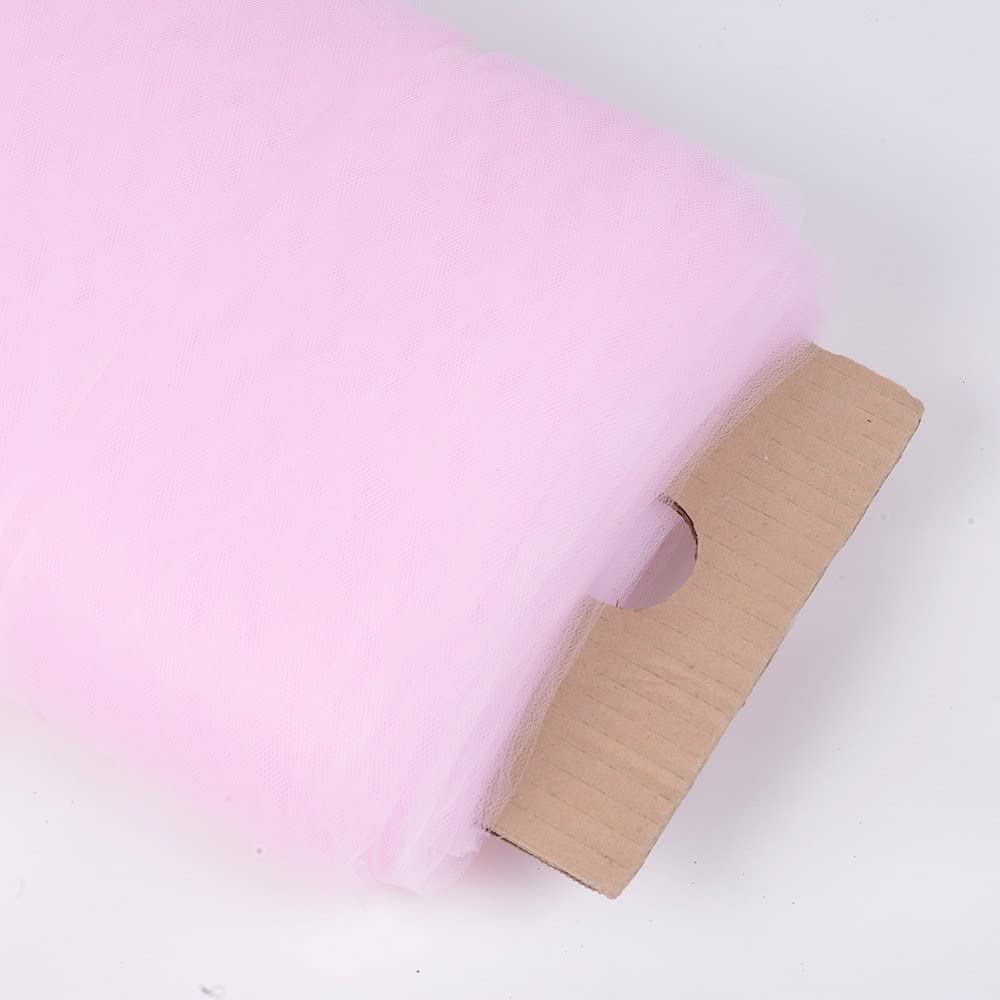 50 Yard Soft Tulle Fabric Bolt For Wedding Decor Party Backdrops Tutus Veils And Crafts 108 inch Width