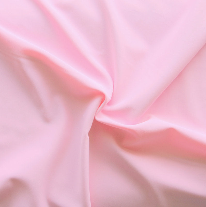 Swim Knit Crepe Nylon Spandex Matte Pink