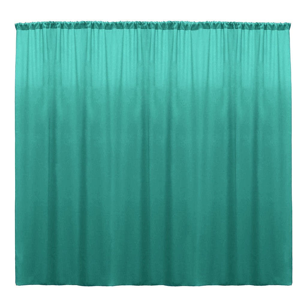 Backdrop Drape Curtain Polyester Poplin Fabric - Seamless, 10 Feet Wide x 20 Feet High, 1 Panel (1 Panel)