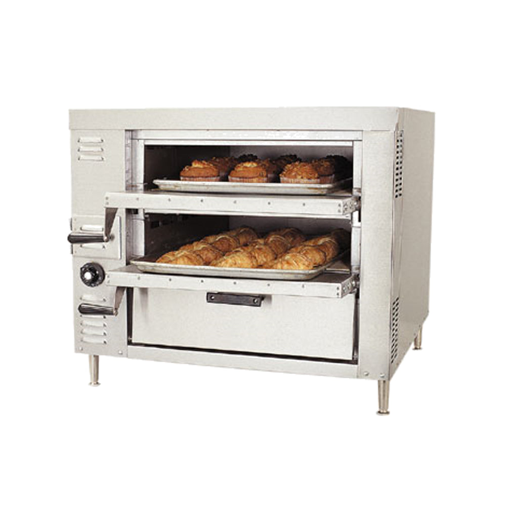 Bakers Pride Hearthbake Series GP61 Countertop Oven, 2 Compartment