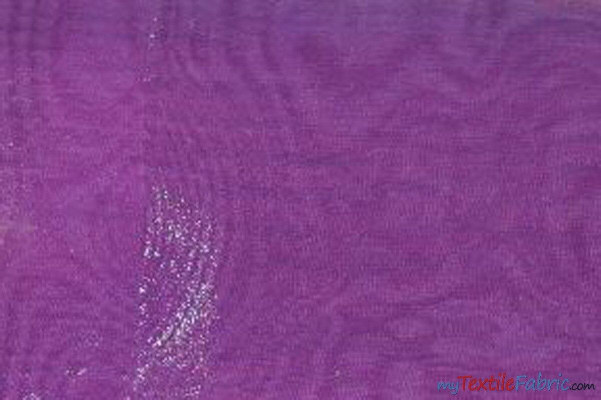 Crystal Organza Polyester Fabric - Sparkle Sheer, 58/60" Width, Yards & Bolts (1 Yard)