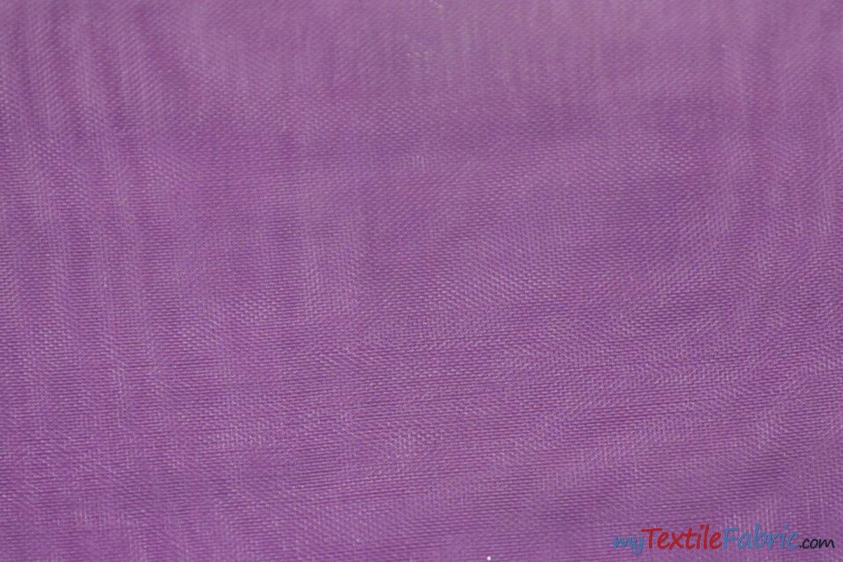 Mirror Organza Polyester Fabric - Sheer, Soft And Smooth, 58/60" Width (Continuous Yards & By Bolt)
