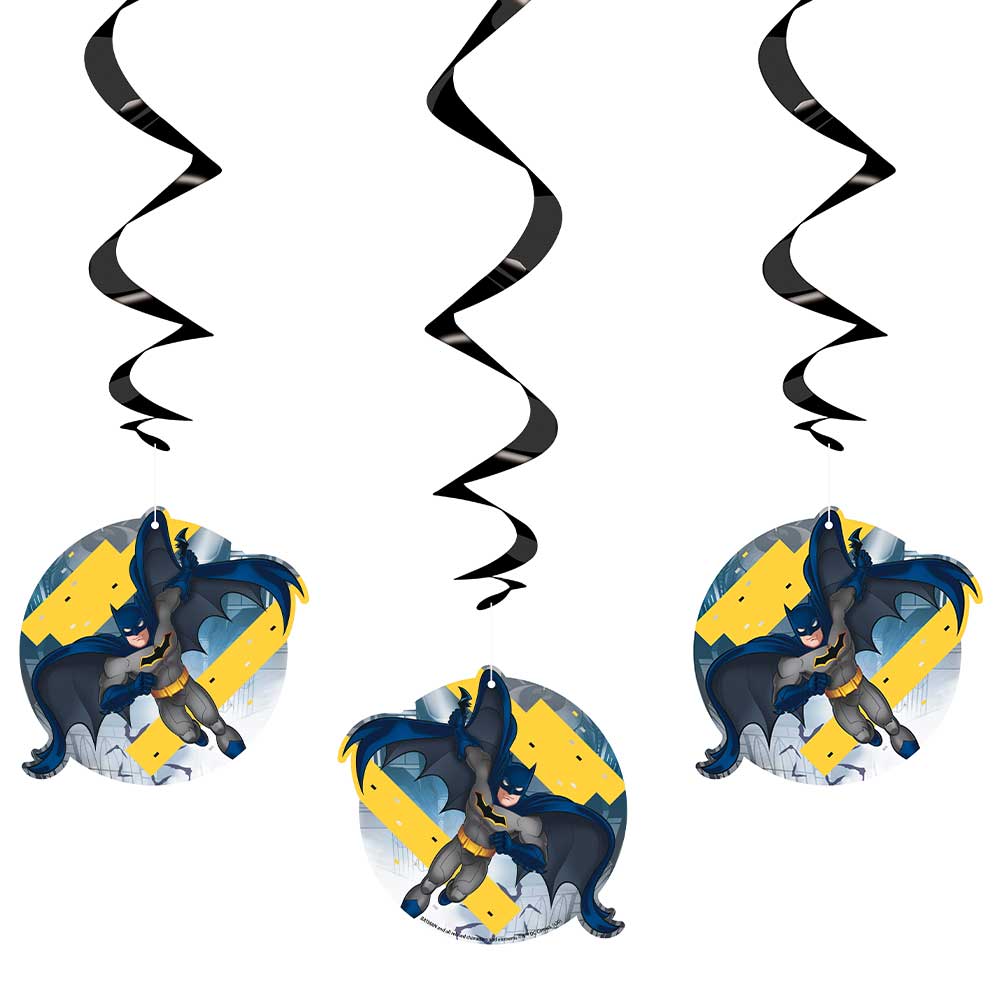Batman Hanging Swirls 3 Pack
