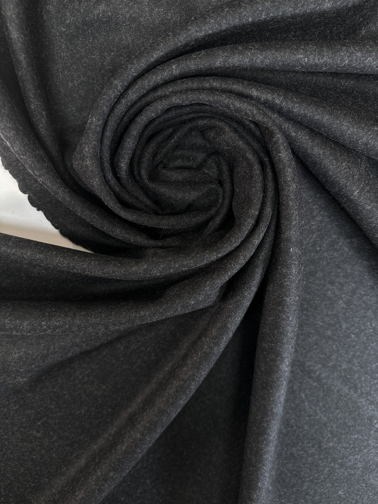 Wool Tweed Melange Gray