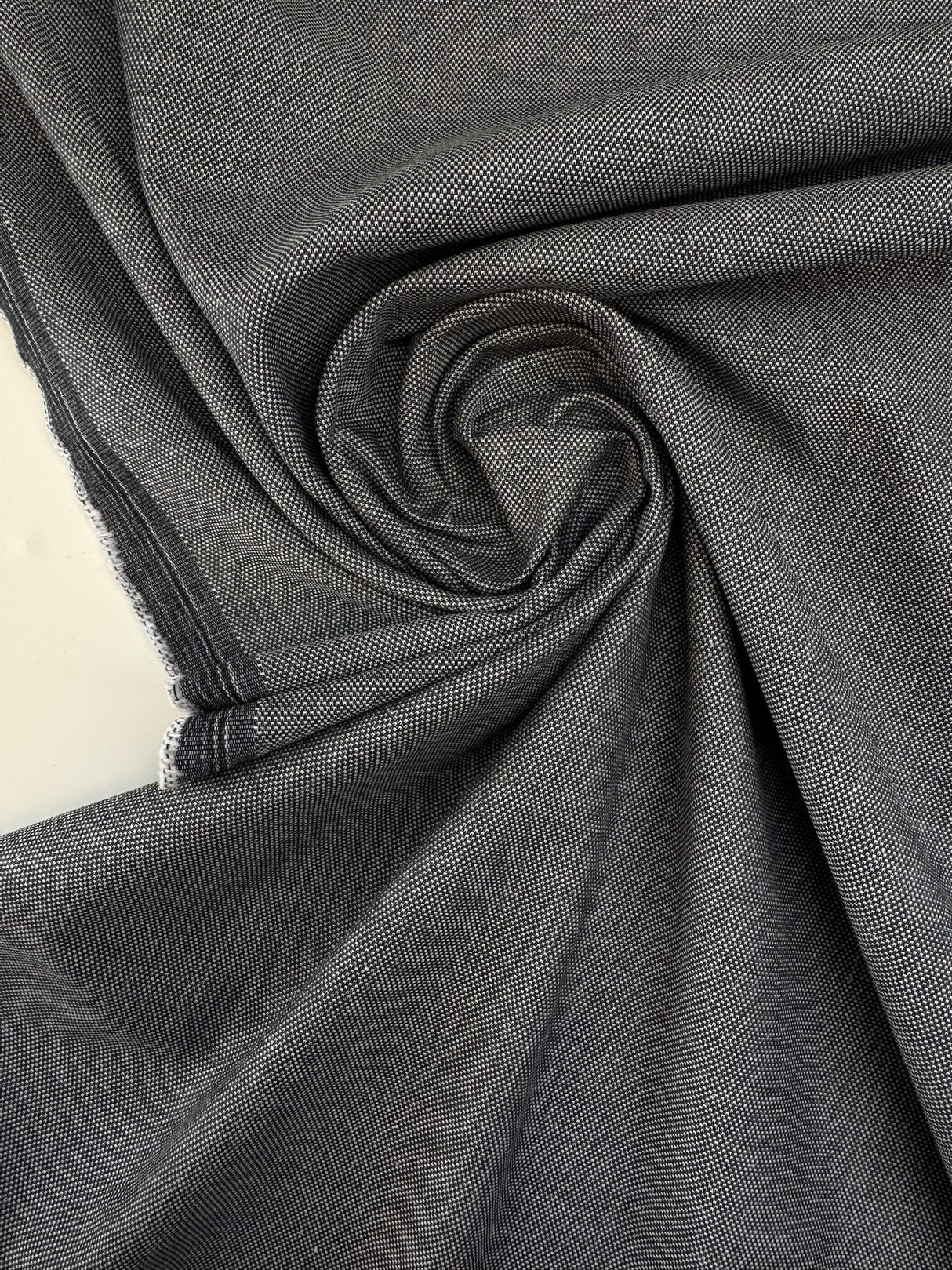 Italian Gray Cotton Fabric