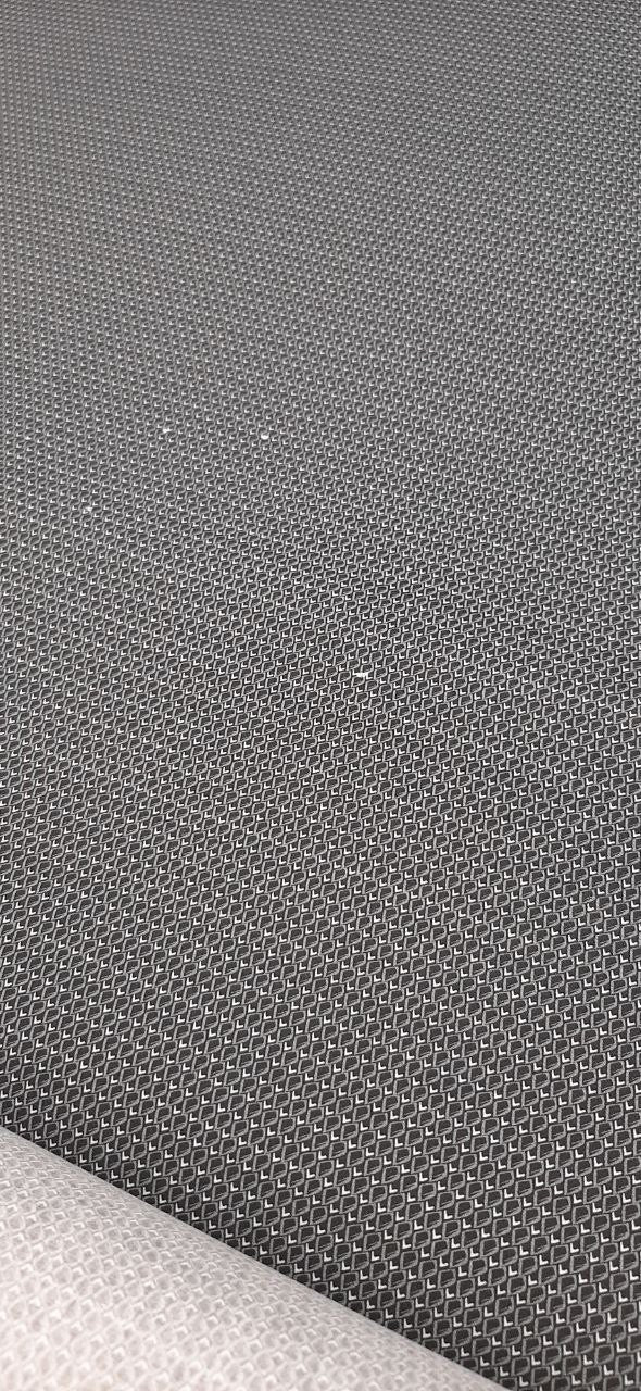 Cotton Poplin Gray Geometric Print