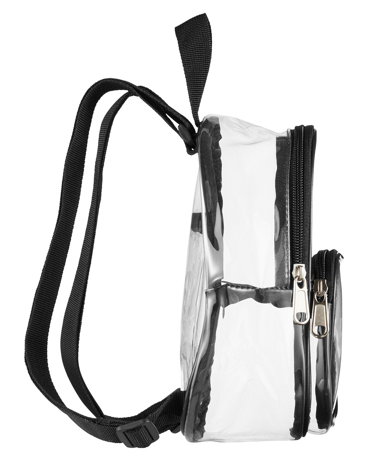 Unisex Clear PVC Mini Backpack