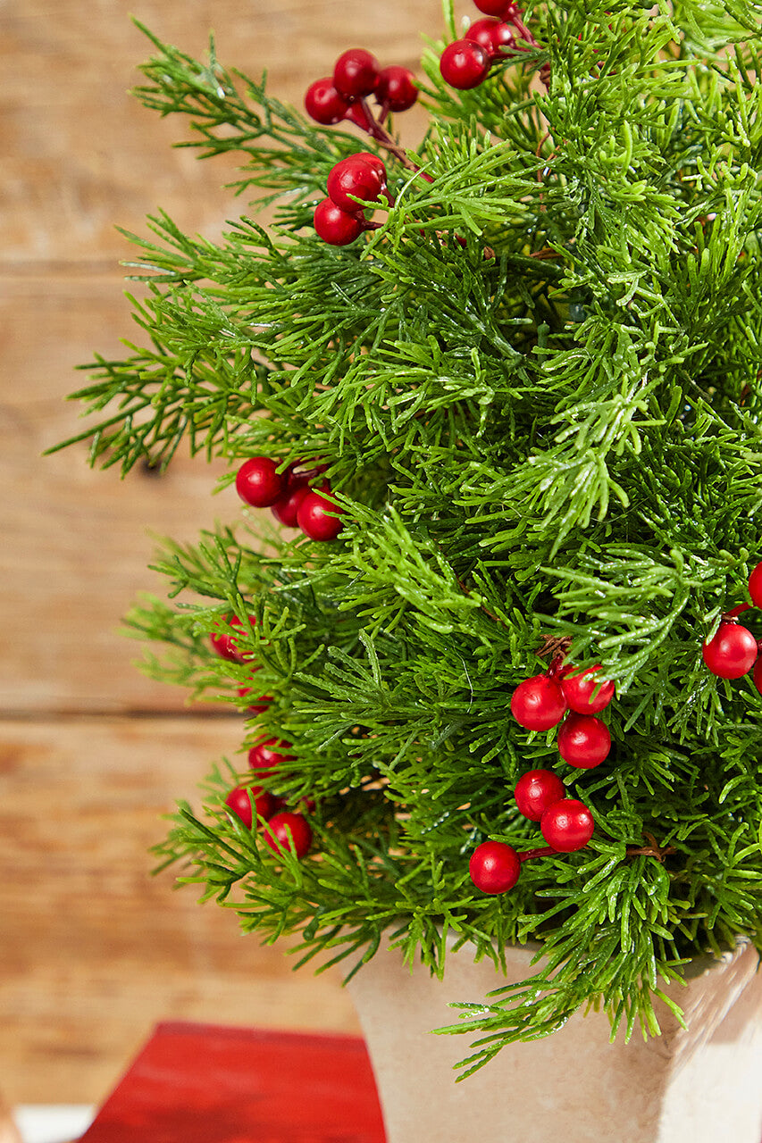 14" Cedar Berry Tree