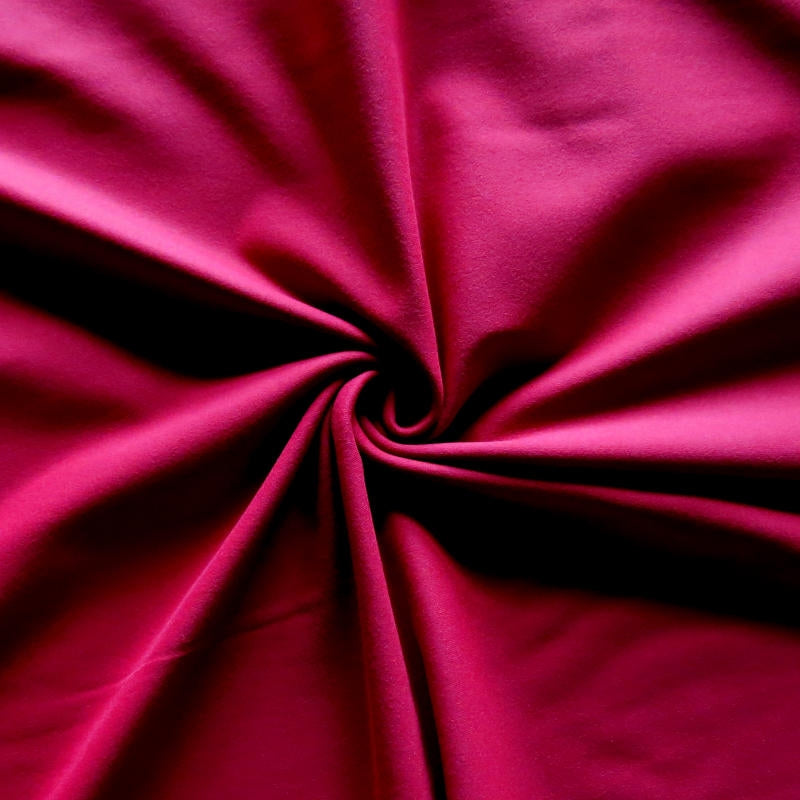 Supplex Lycra Jersey Knit Fabric - Garnet Red