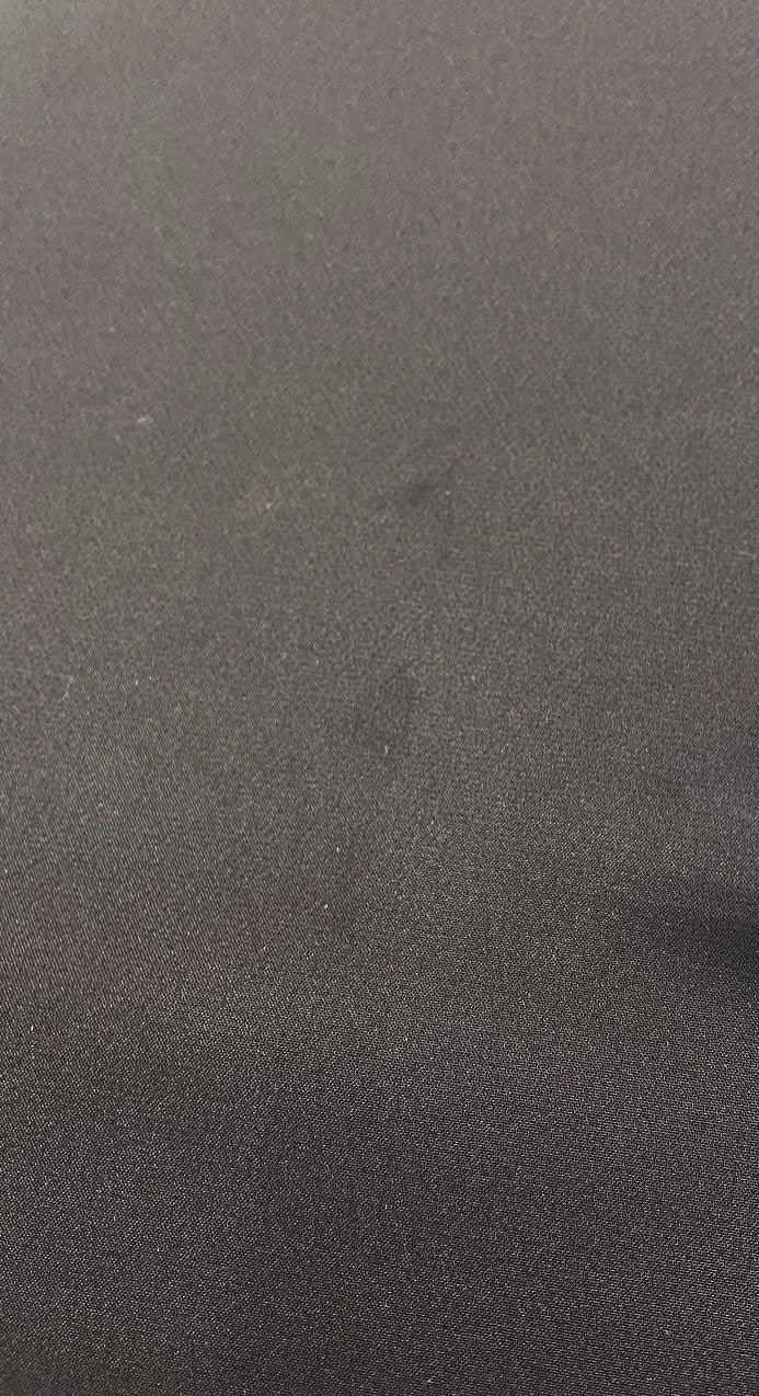 Polyester Elastane Crepe Suit Fabric Black