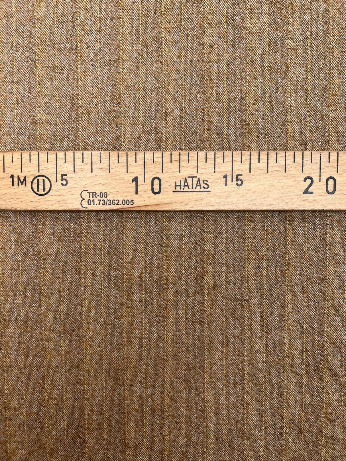 Wool Tweed Brown Beige