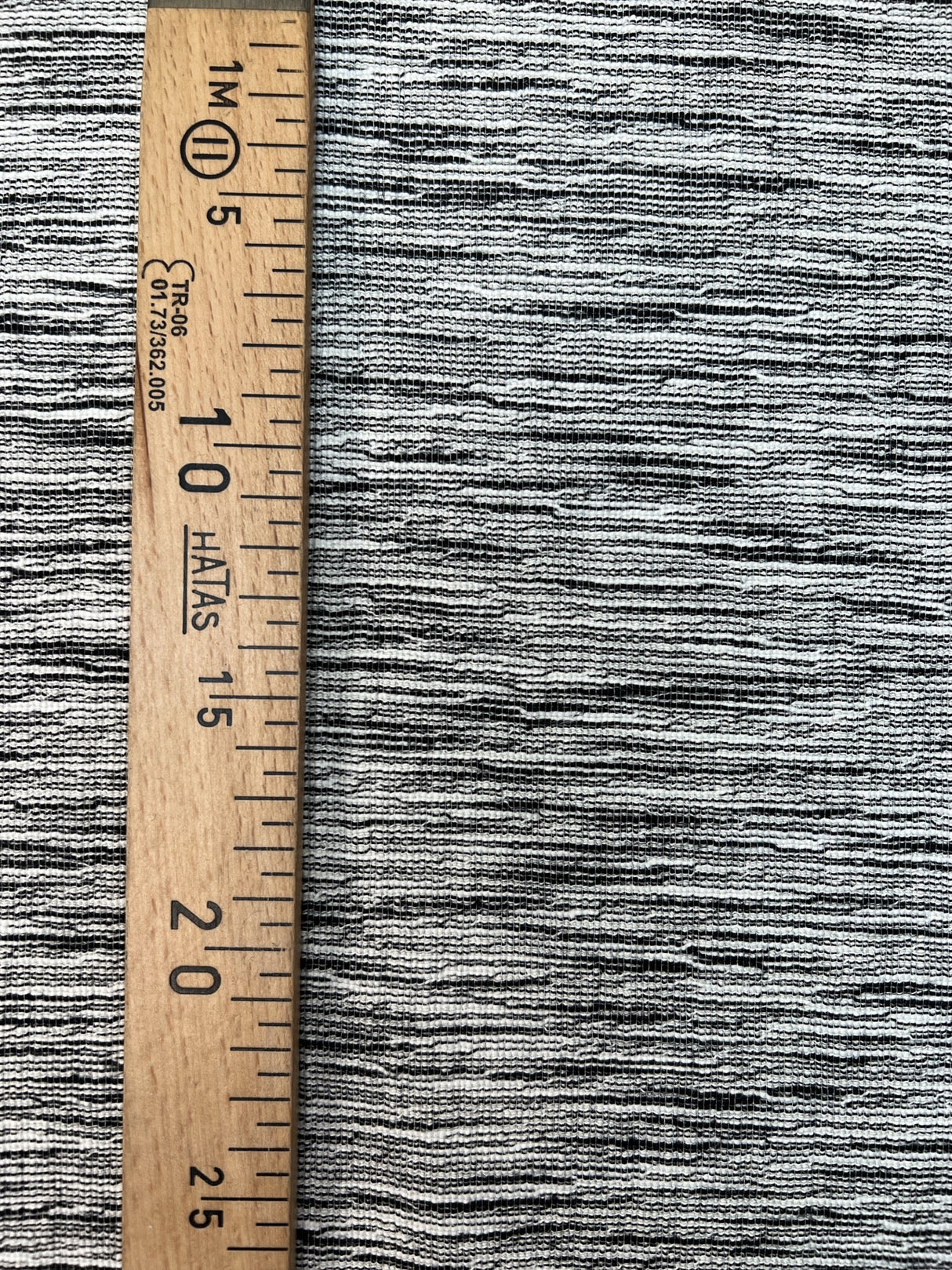 Cotton Flammé Blend Fabric White Green